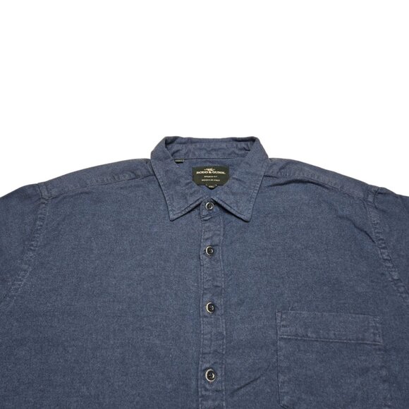 Rodd and Gunn Shirt Mens 2XL Blue Sports Fit Flannel Button Up Long Sleeve - Picture 7 of 15